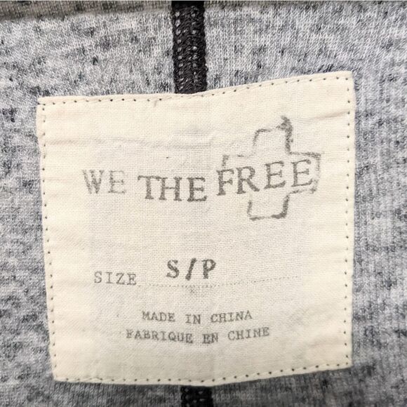 FREE PEOPLE We the Free Space Dye Slub Oversized Lightweight Top S - Picture 2 of 5